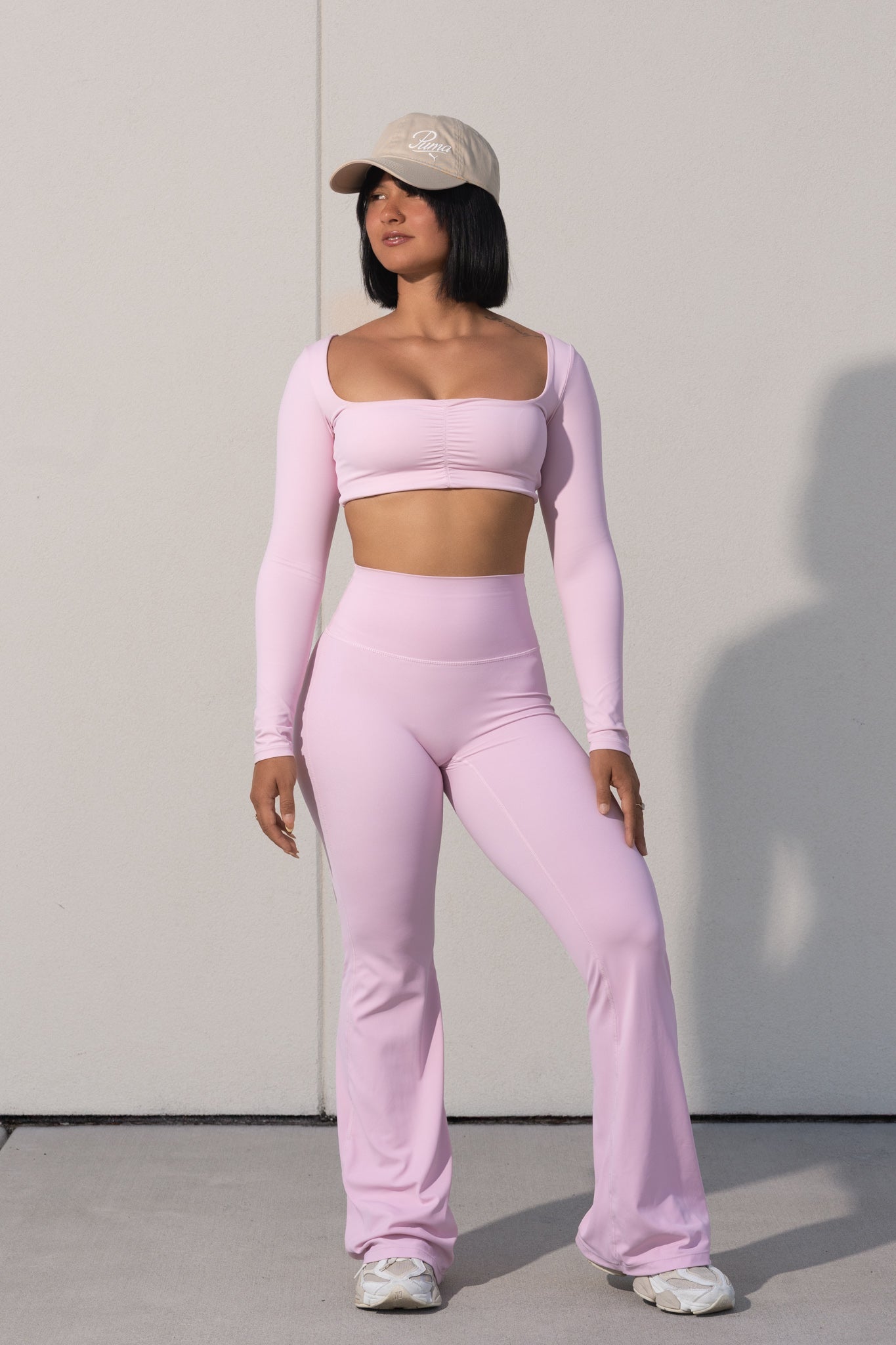 LUXE MOTION LS CROP TOP