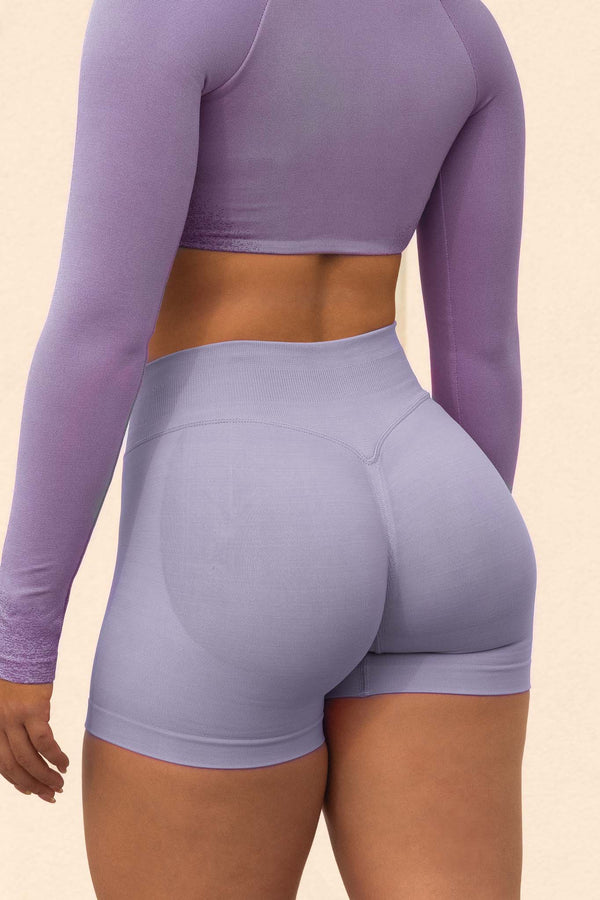 SHAPE SHORTS LAVENDER