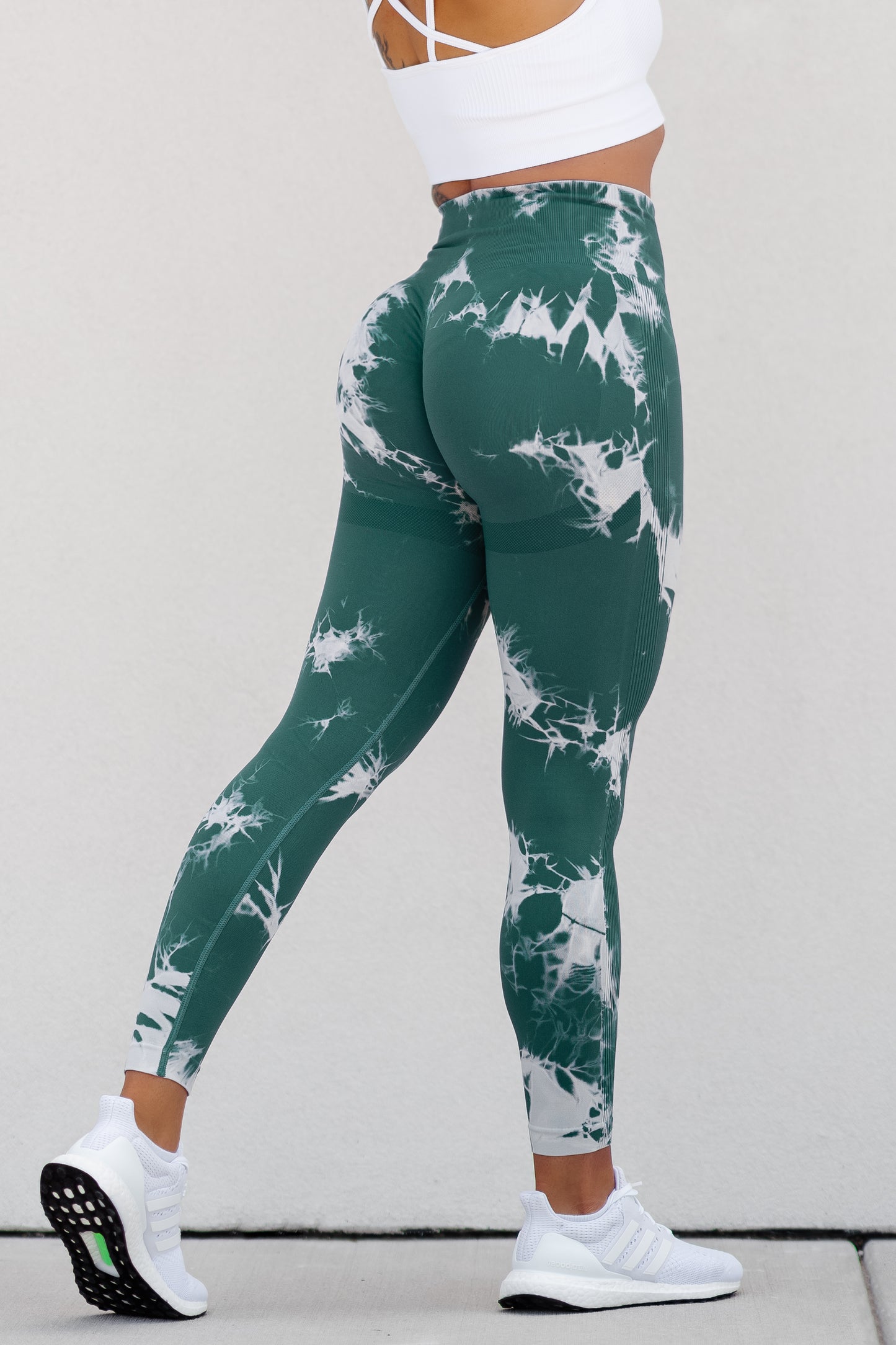 TIE-DYE CONTOUR LEGGINGS