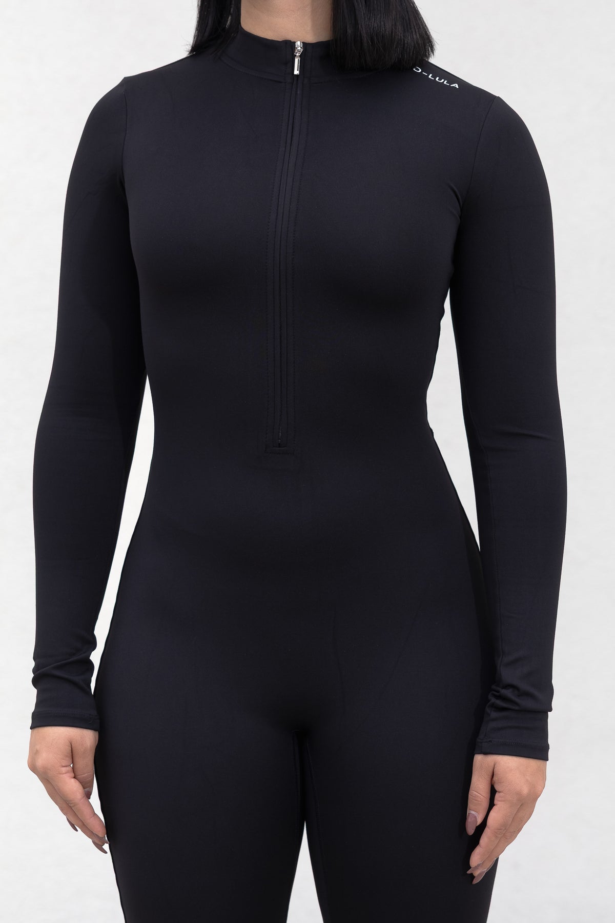 SCULPT JUMPSUIT in black, image 5