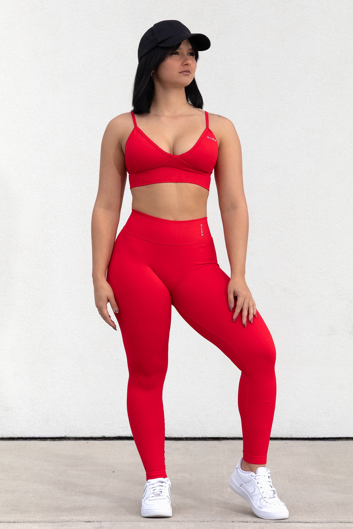 CURVE LEGGINGS in red, image 4