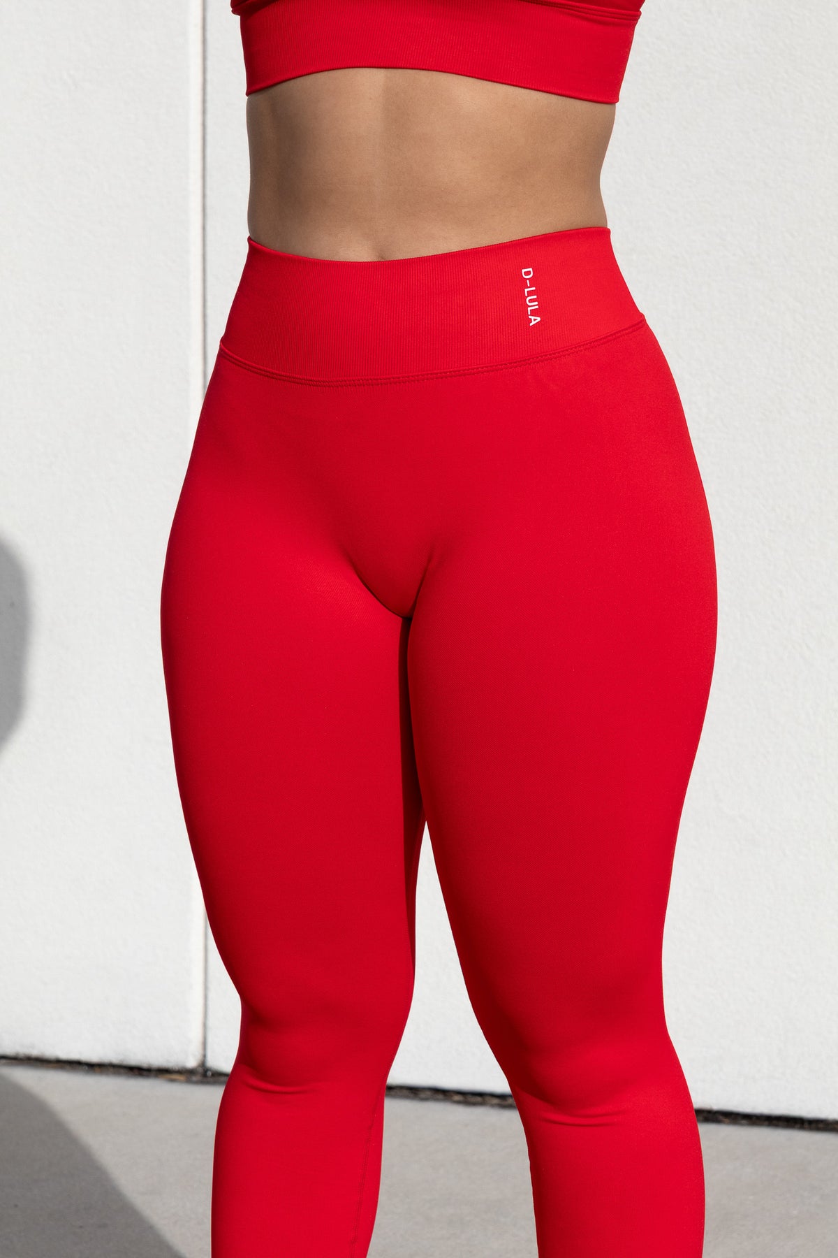 CURVE LEGGINGS in red, image 5