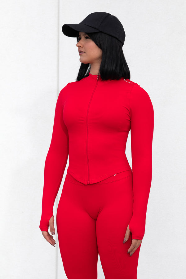 CURVE JACKET RED