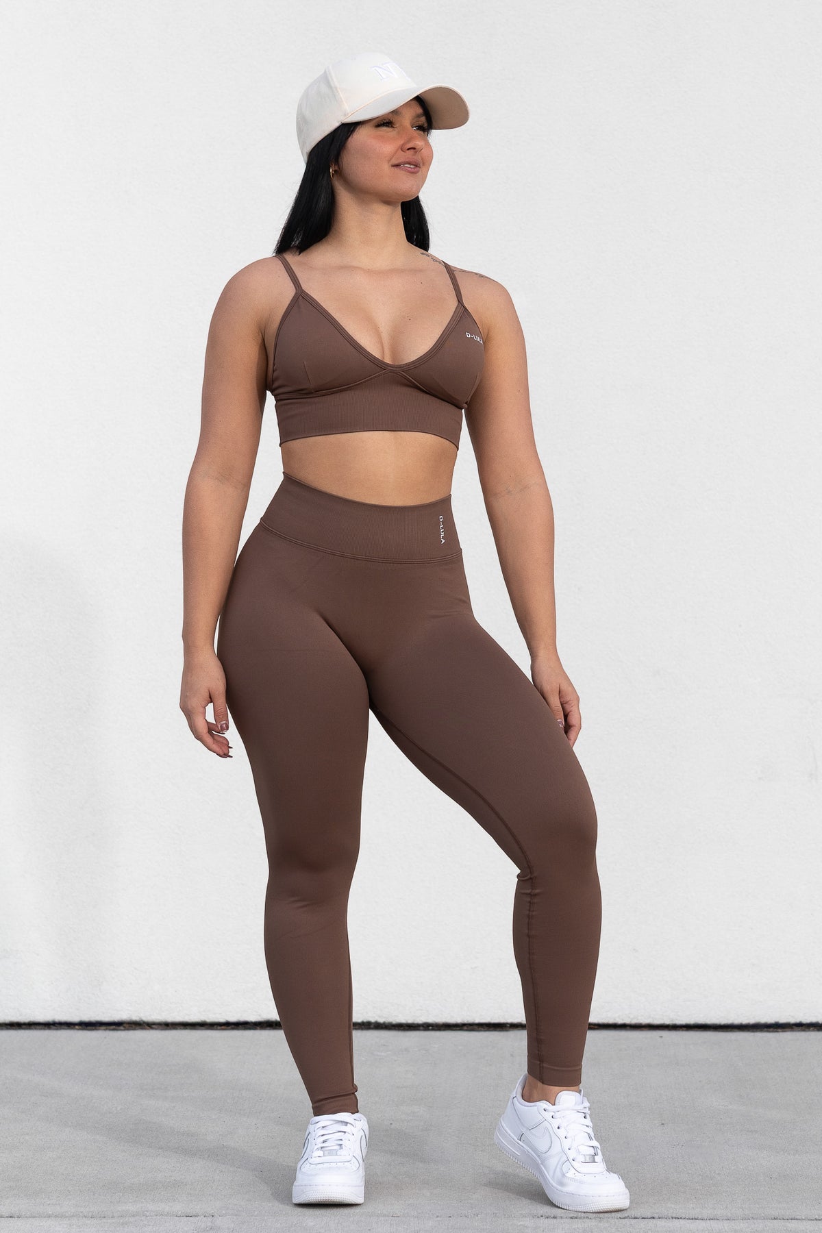 CURVE LEGGINGS in brown, image 4