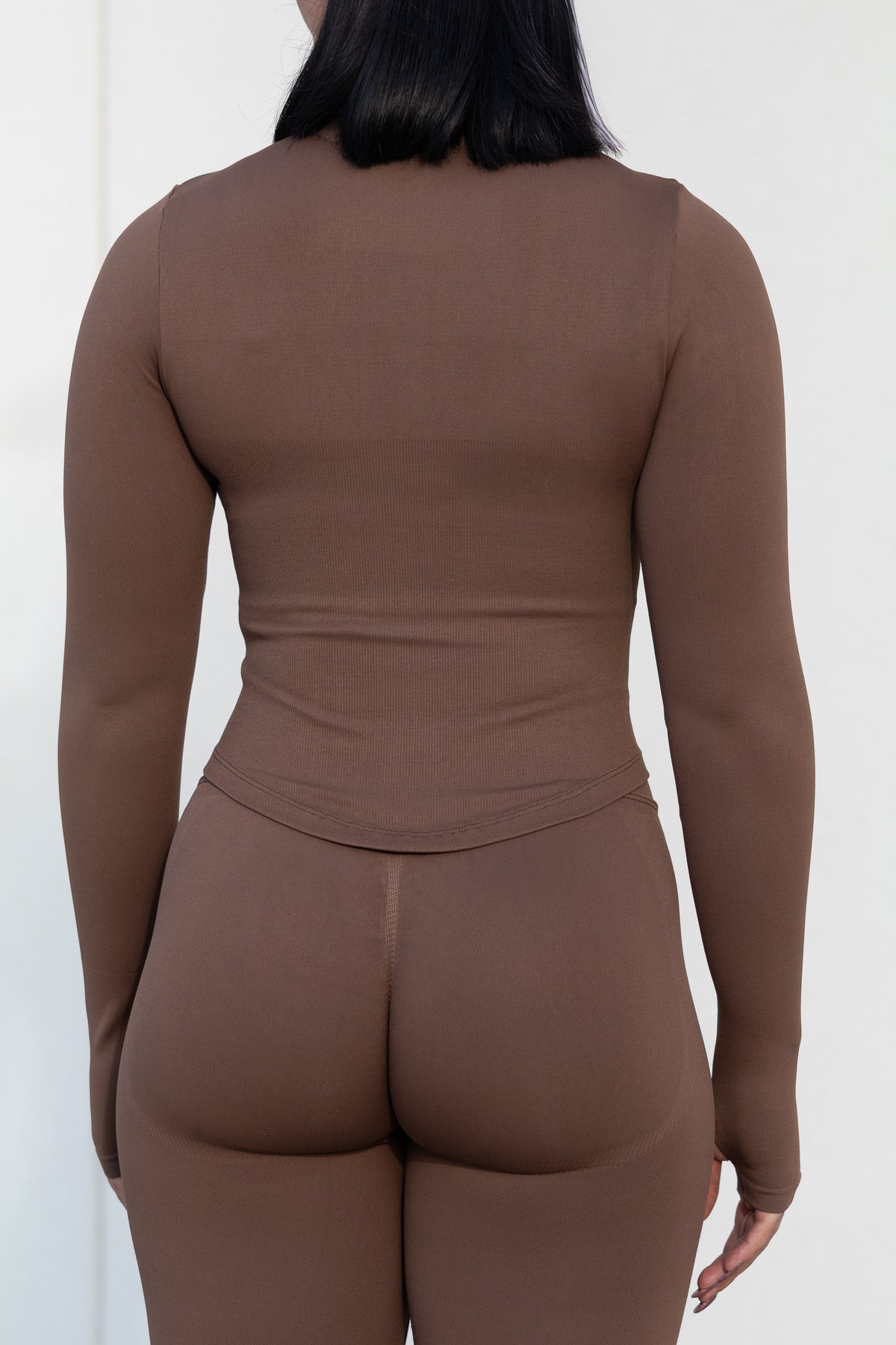 CURVE JACKET in brown, image 2