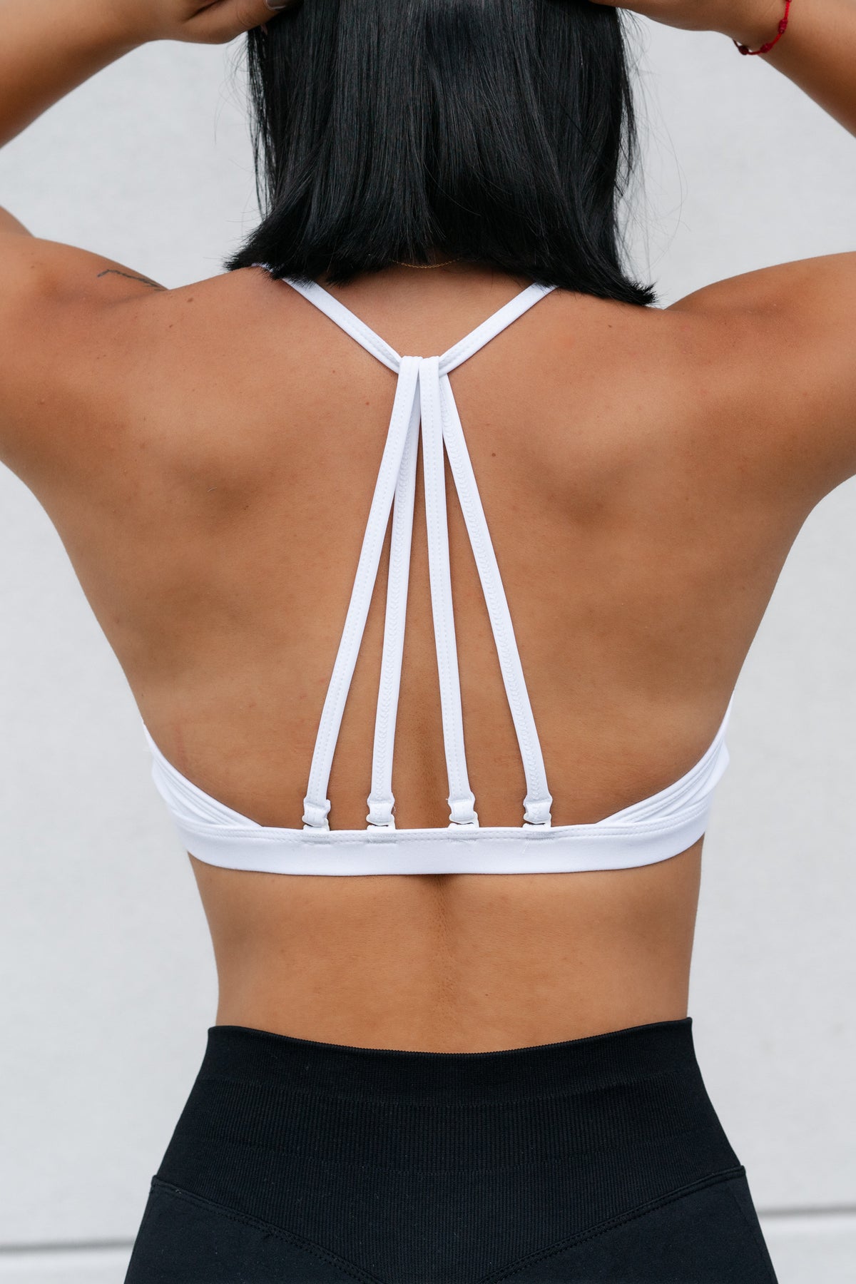 NOVA MINIMAL SPORTS BRA in white, image 2