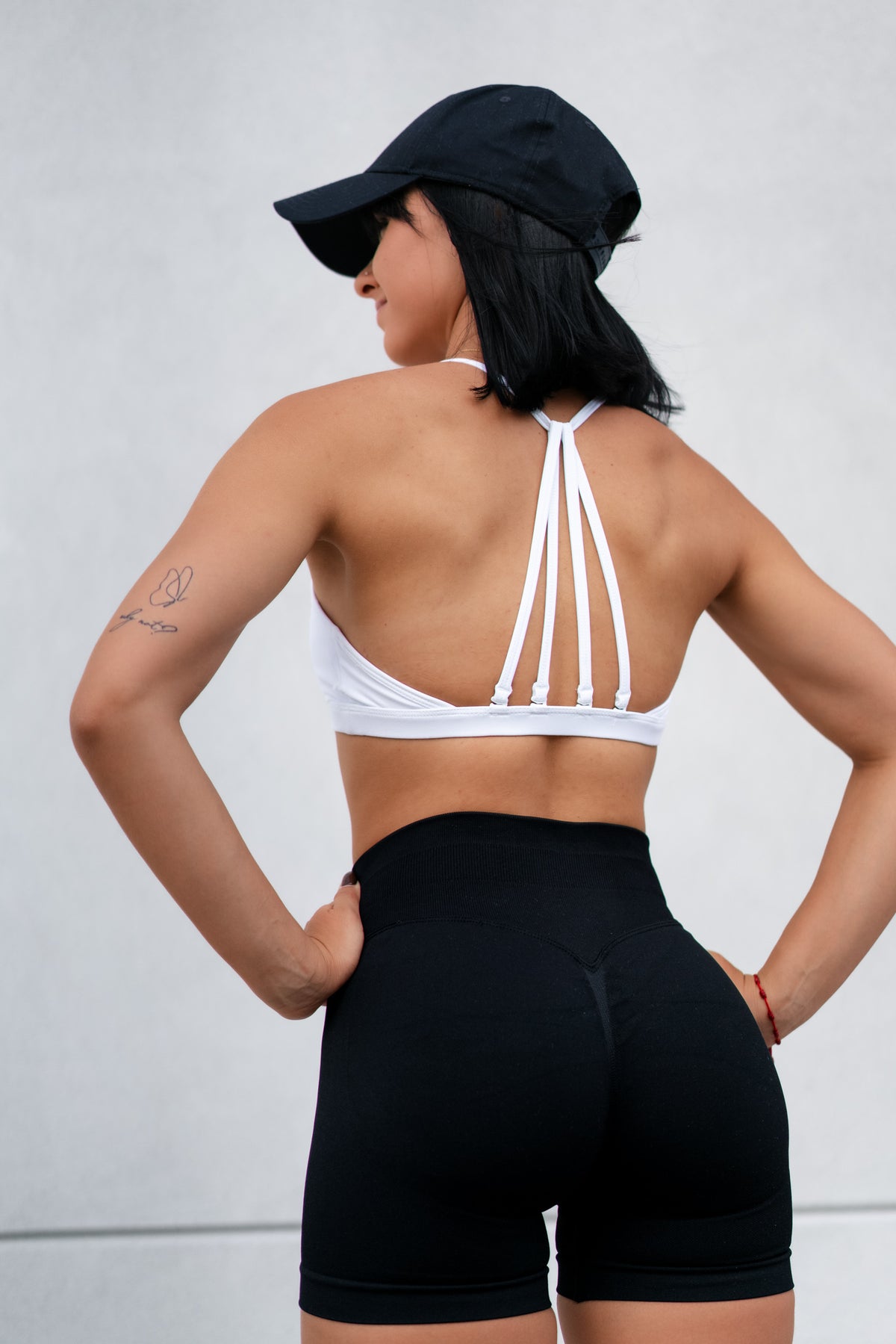 NOVA MINIMAL SPORTS BRA in white, image 7