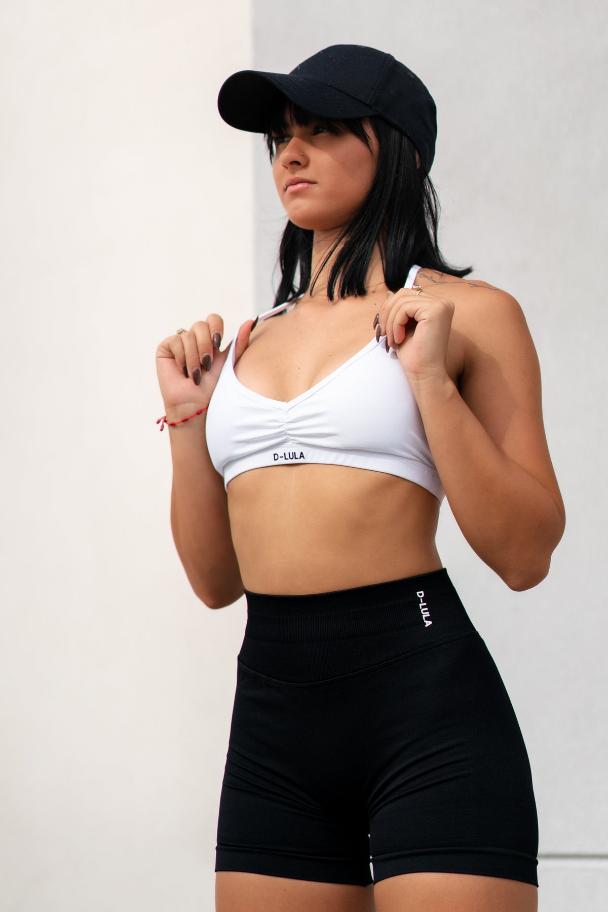NOVA MINIMAL SPORTS BRA in white, image 4