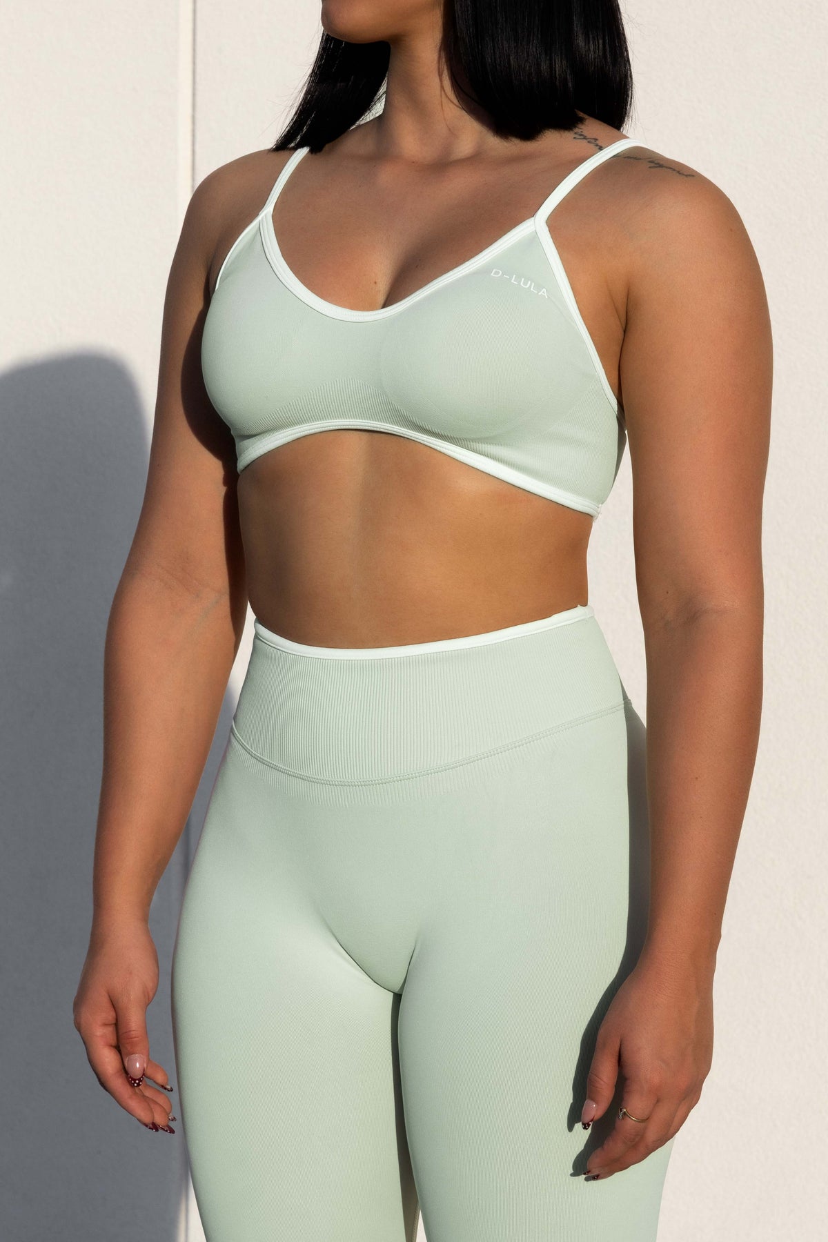FLOW LEGGINGS in light green, image 4