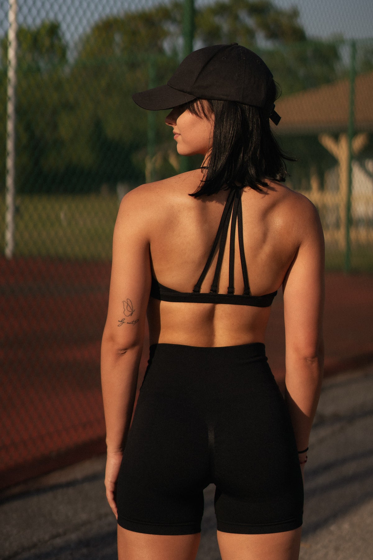 NOVA MINIMAL SPORTS BRA in black, image 8