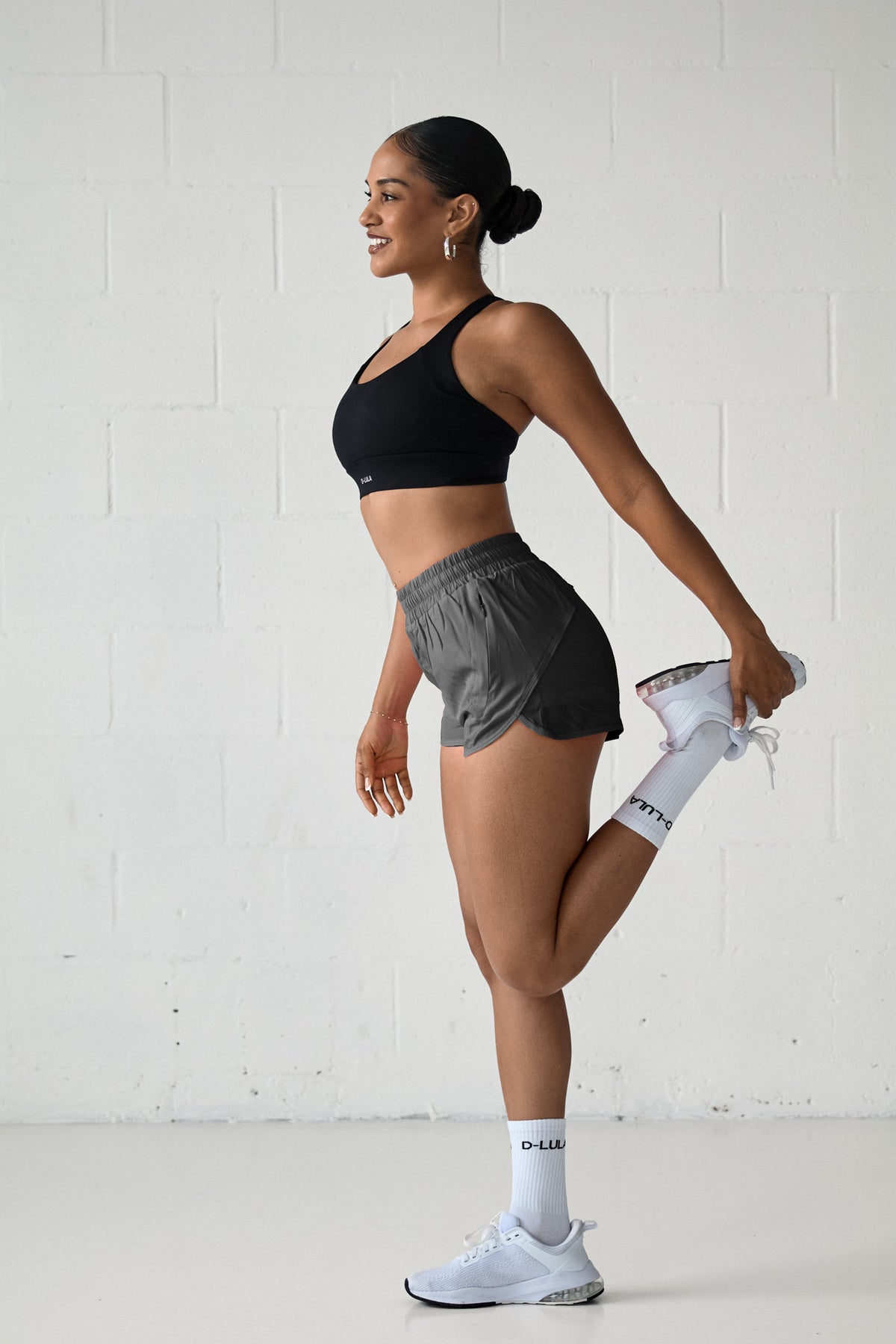 PULSE SPRINT SHORTS in storm gray, image 4