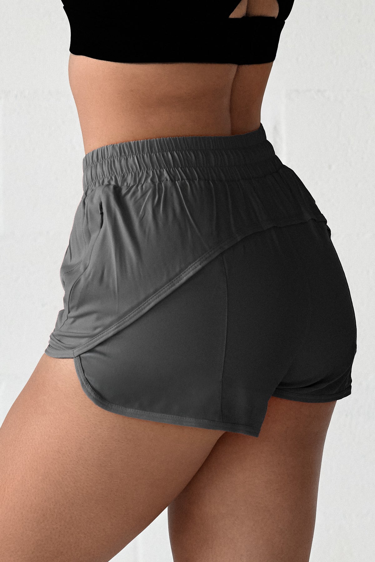 PULSE SPRINT SHORTS in storm gray, image 3