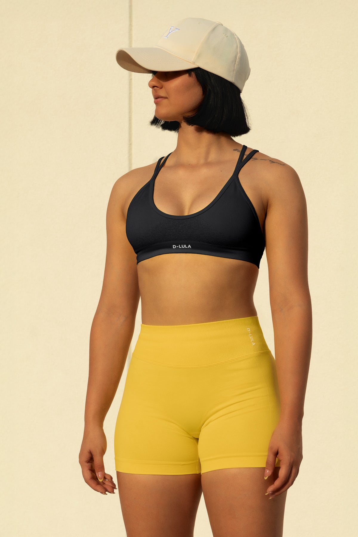 SHAPE SHORTS in honey, image 3