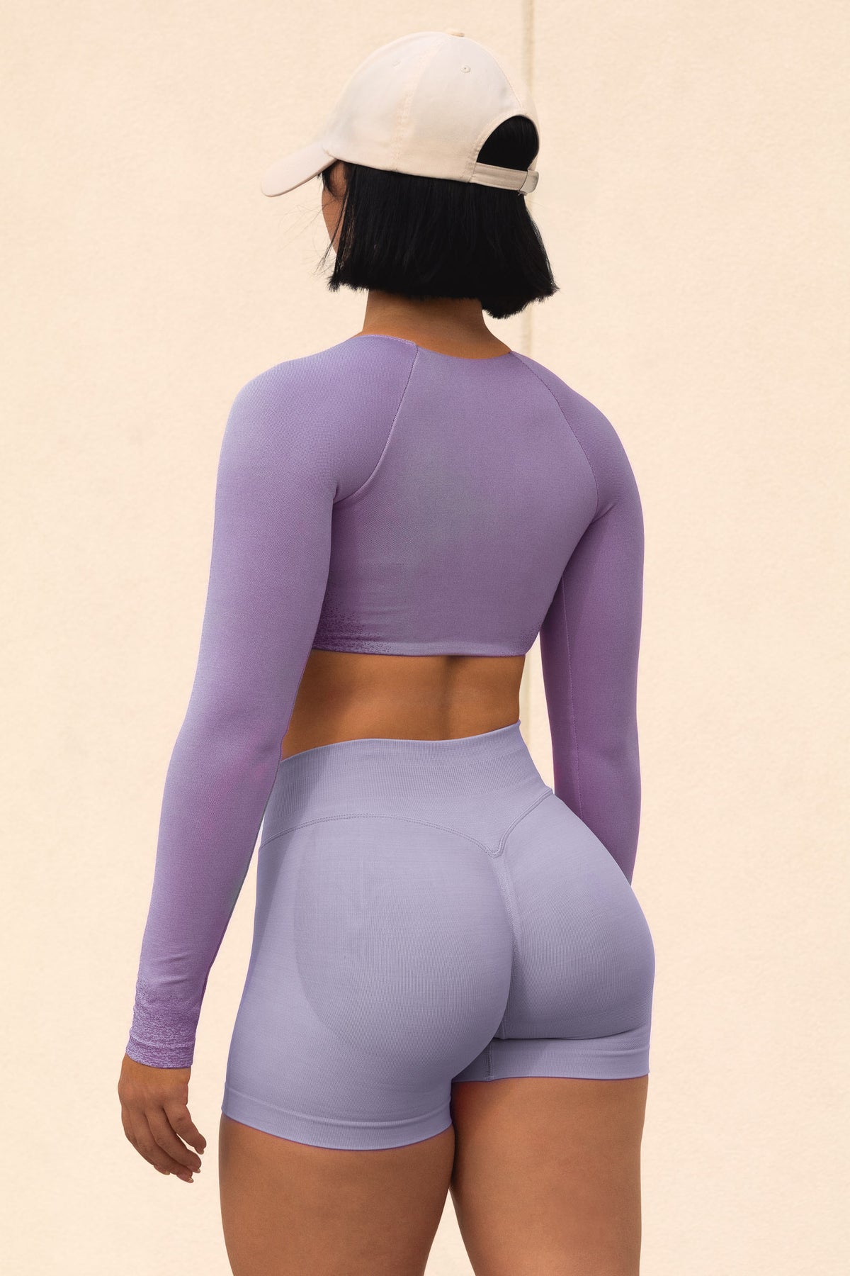 SHAPE SHORTS in lavender, image 4