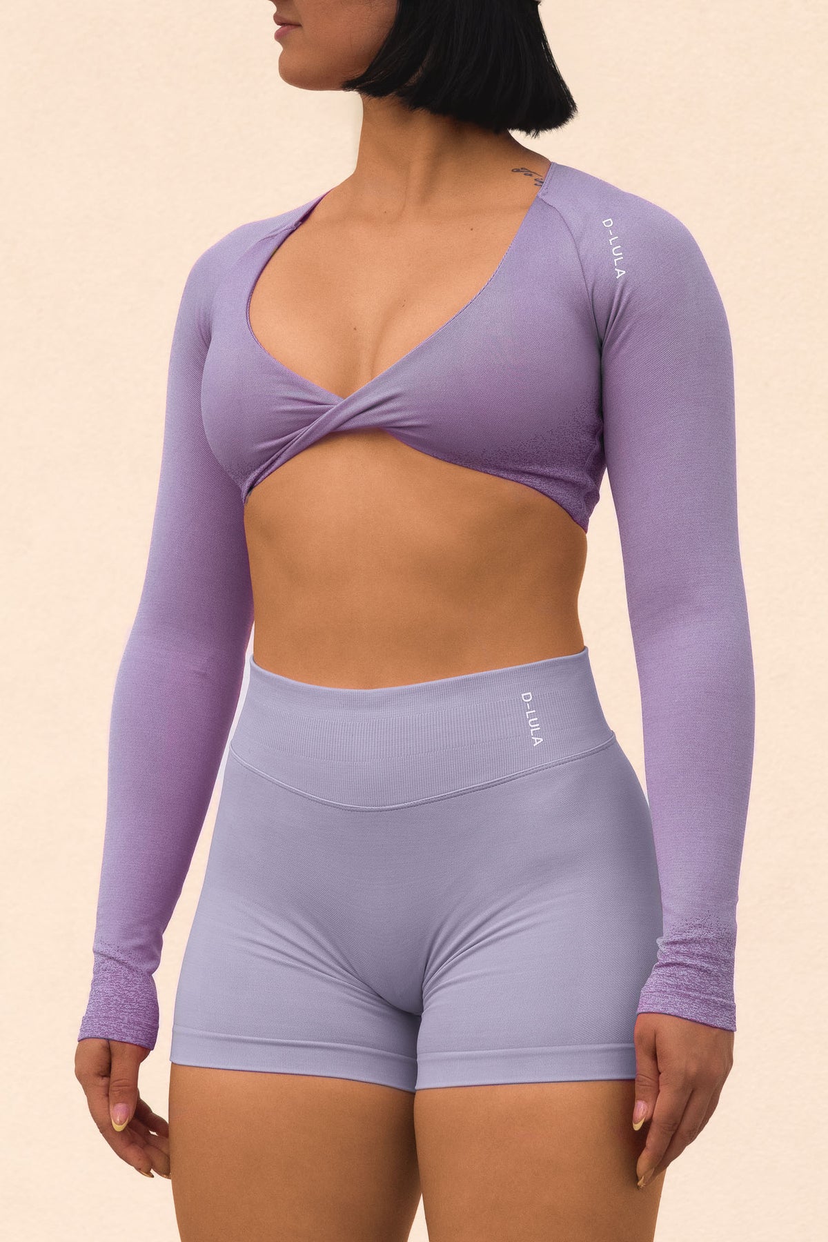 SHAPE SHORTS in lavender, image 2