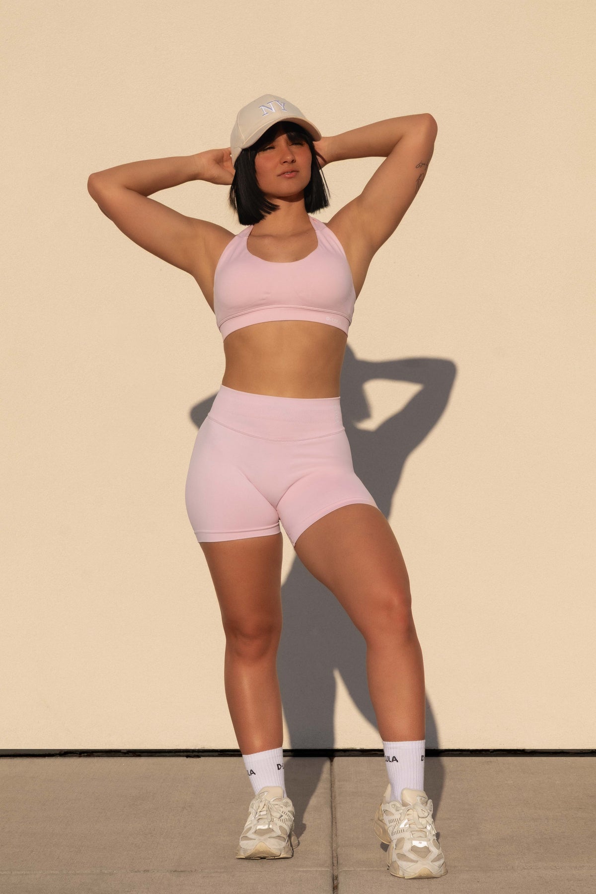 SHAPE SPORTS BRA in bubblegum pink, image 3