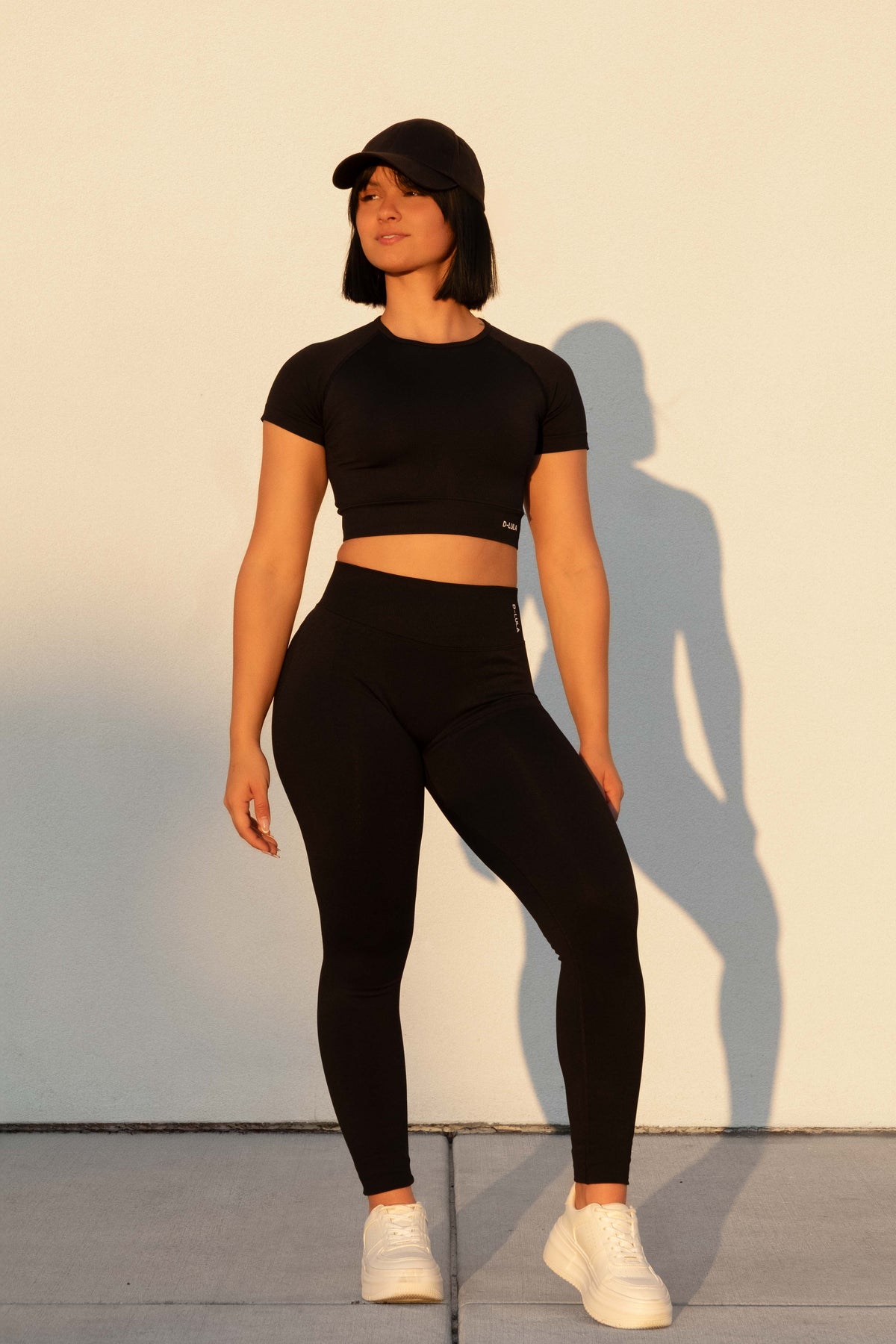 SHAPE LEGGINGS in black, image 3