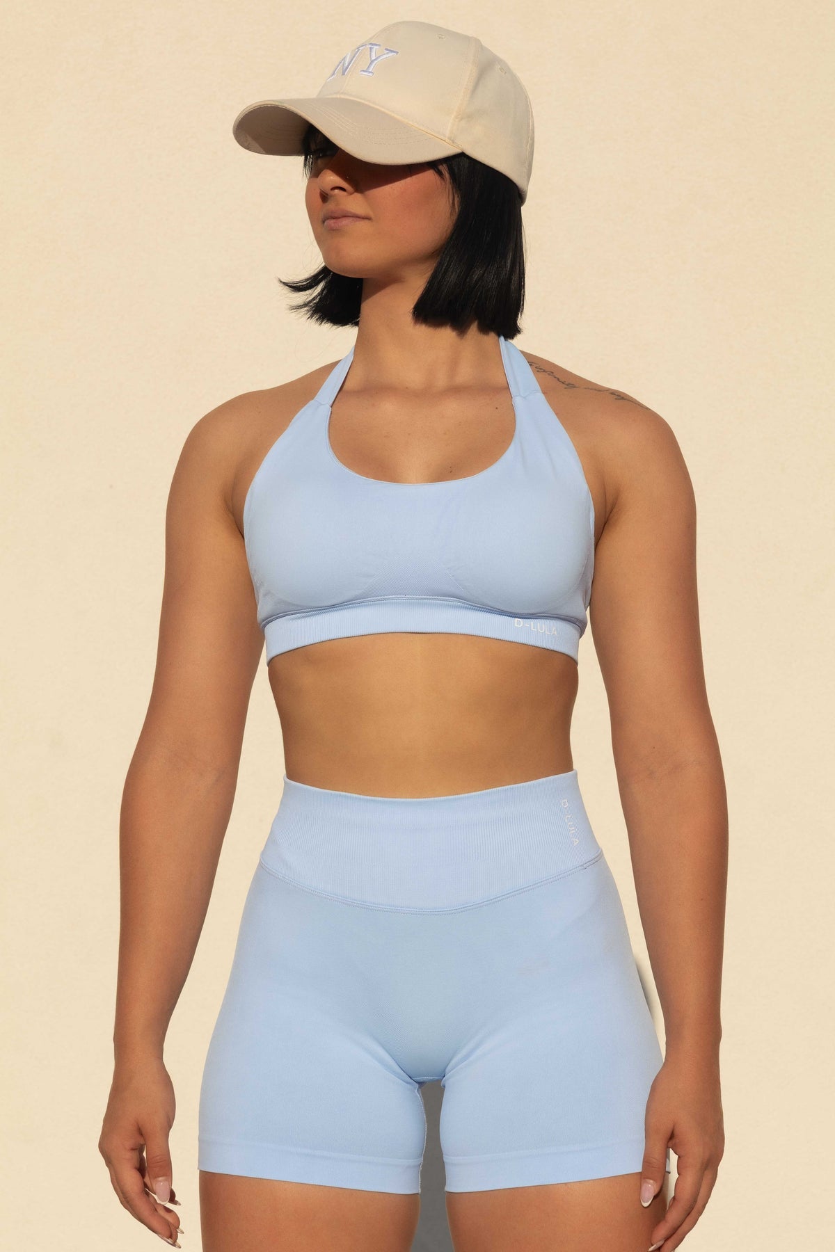SHAPE SPORTS BRA in soft blue