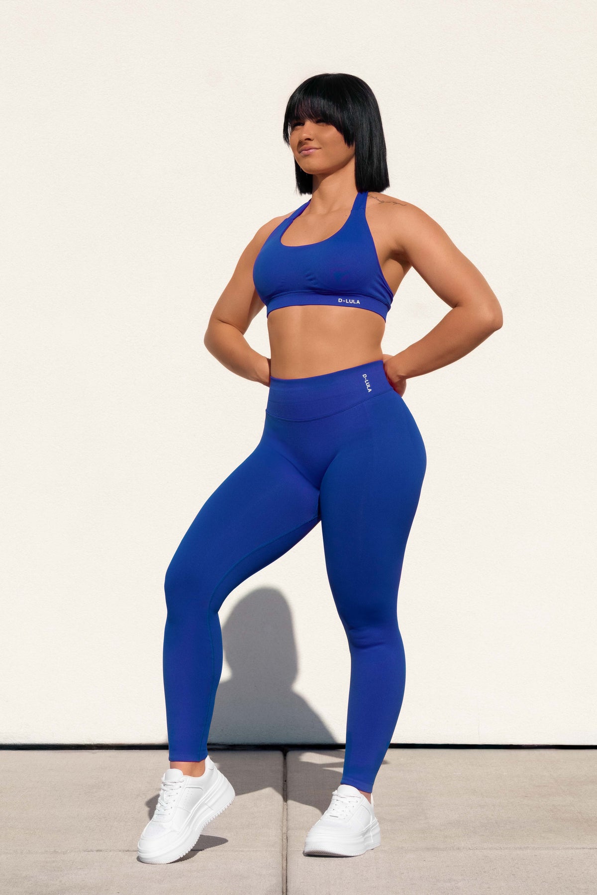 SHAPE LEGGINGS in blue, image 4