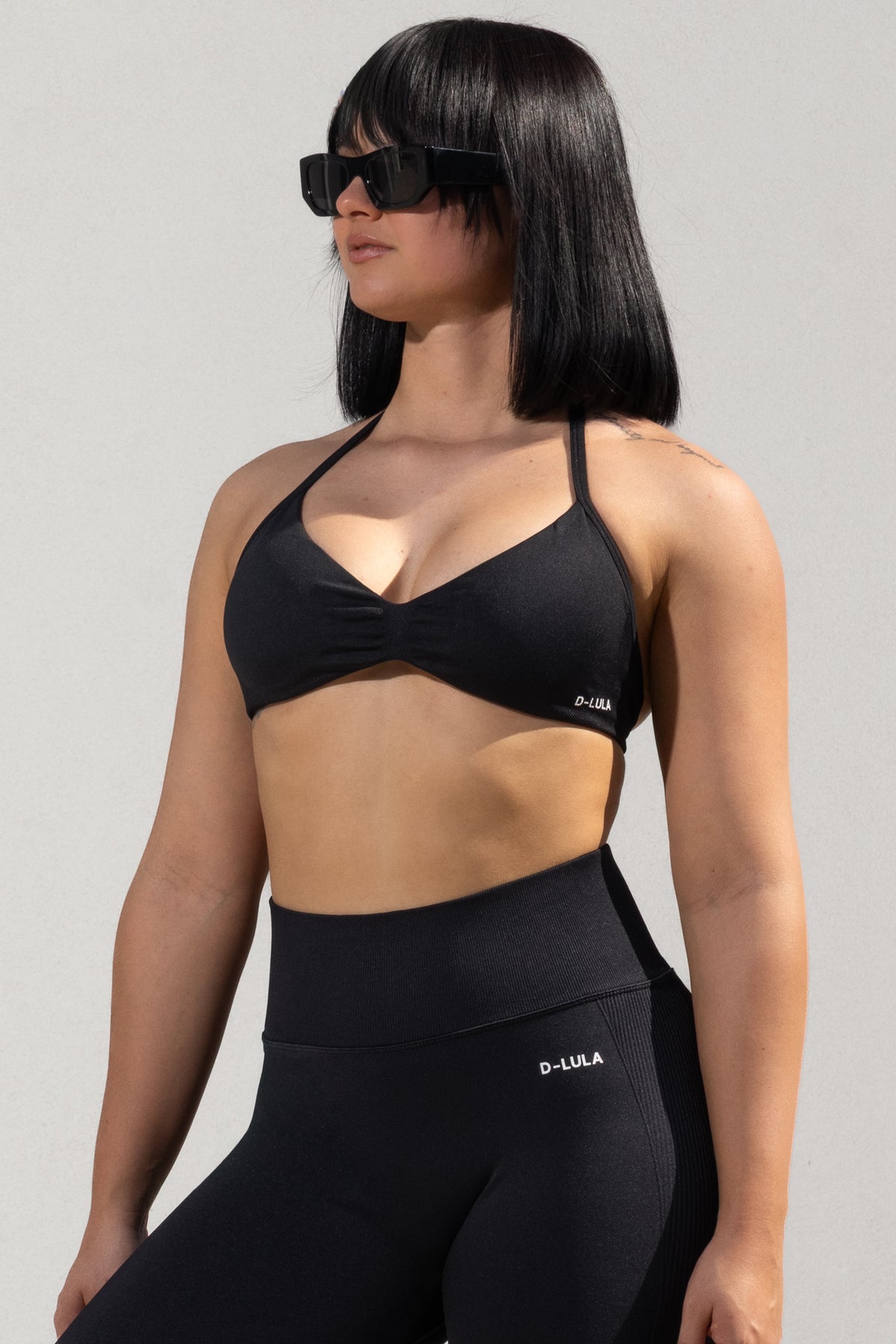 SHAPE MINI SPORTS BRA in black, image 4