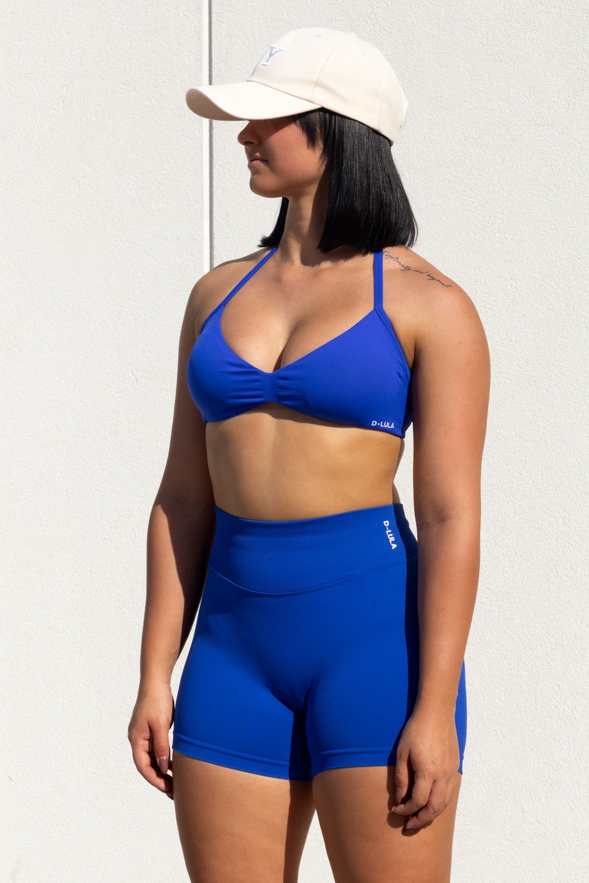 SHAPE MINI SPORTS BRA in blue, image 5