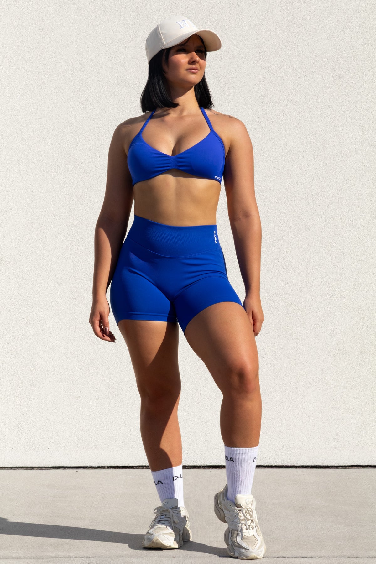 SHAPE MINI SPORTS BRA in blue, image 3
