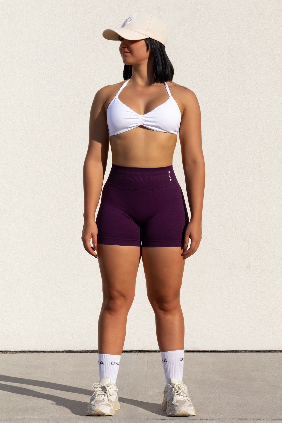 SHAPE SHORTS in purple, image 6