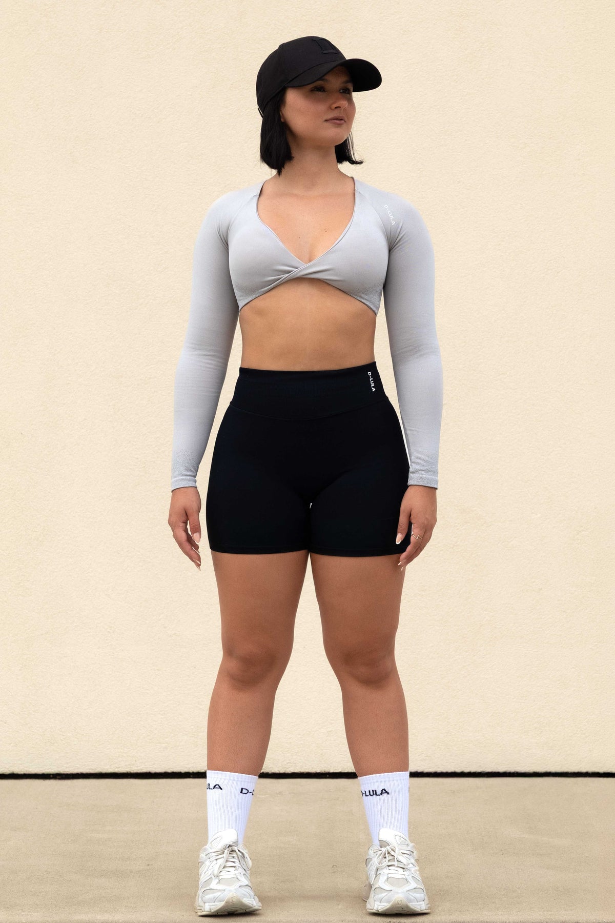 FIT-AURA TWIST FRONT LS in vanilla bean, image 4