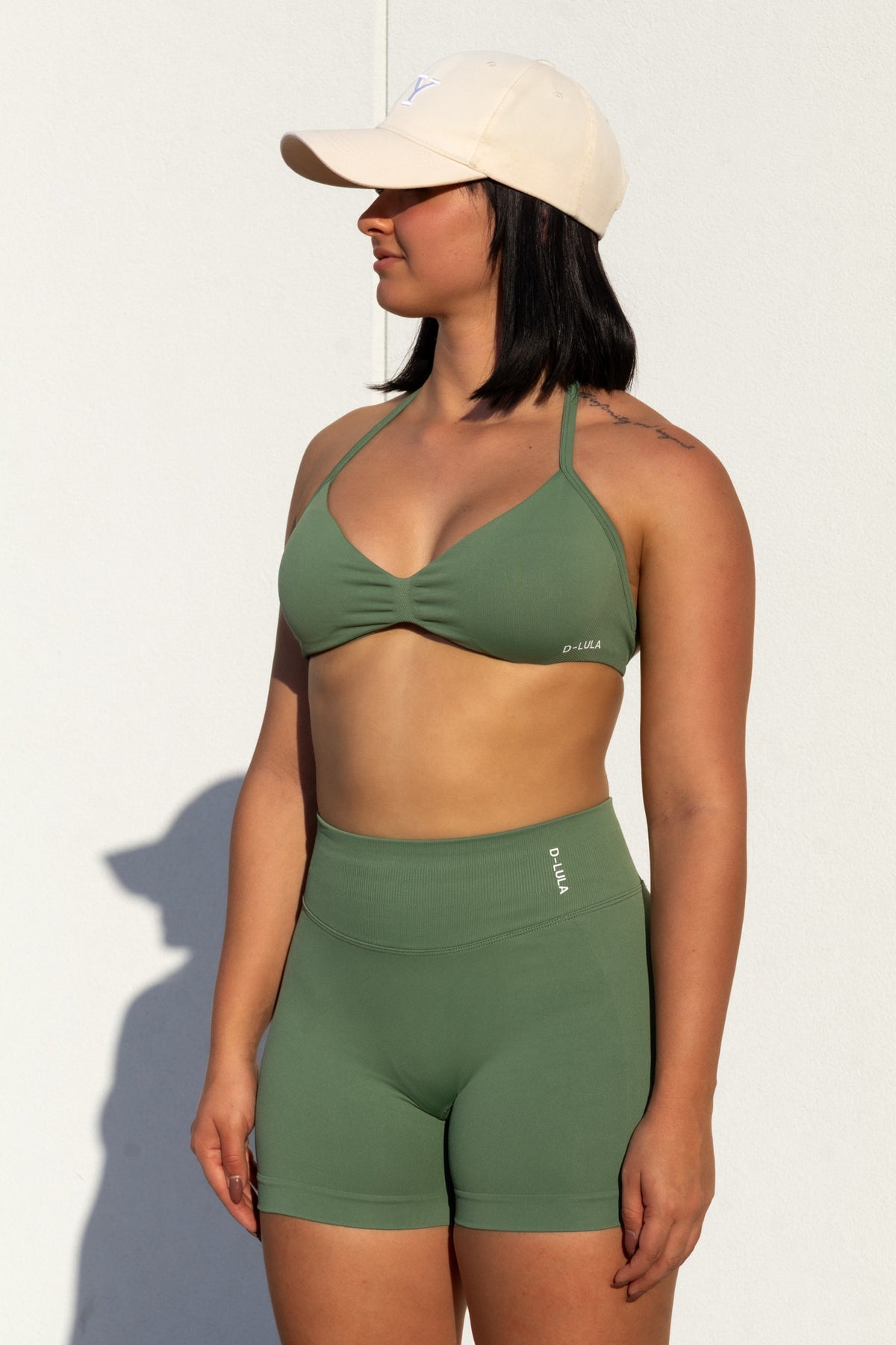 SHAPE MINI SPORTS BRA in green, image 3