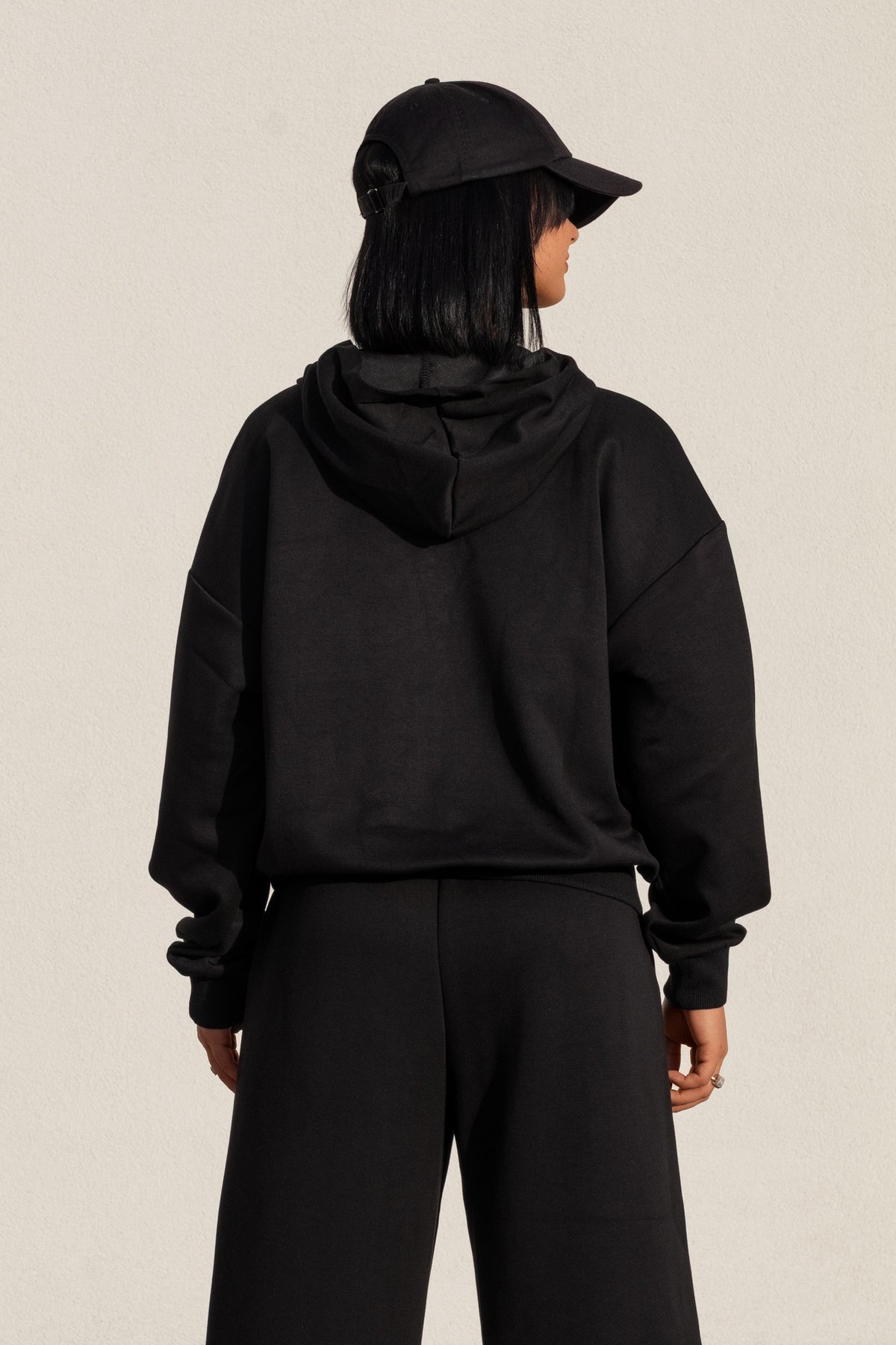 CLOUDFIT HOODIE in black, image 4