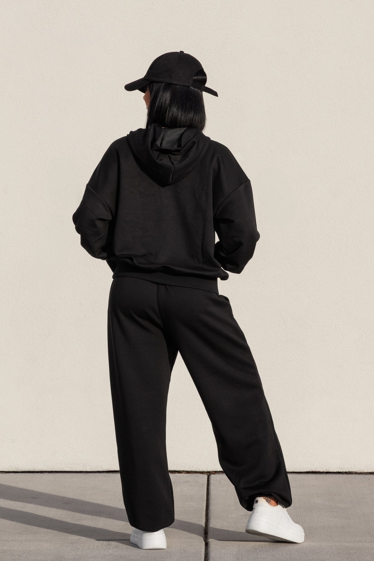 CLOUDFIT HOODIE in black, image 6