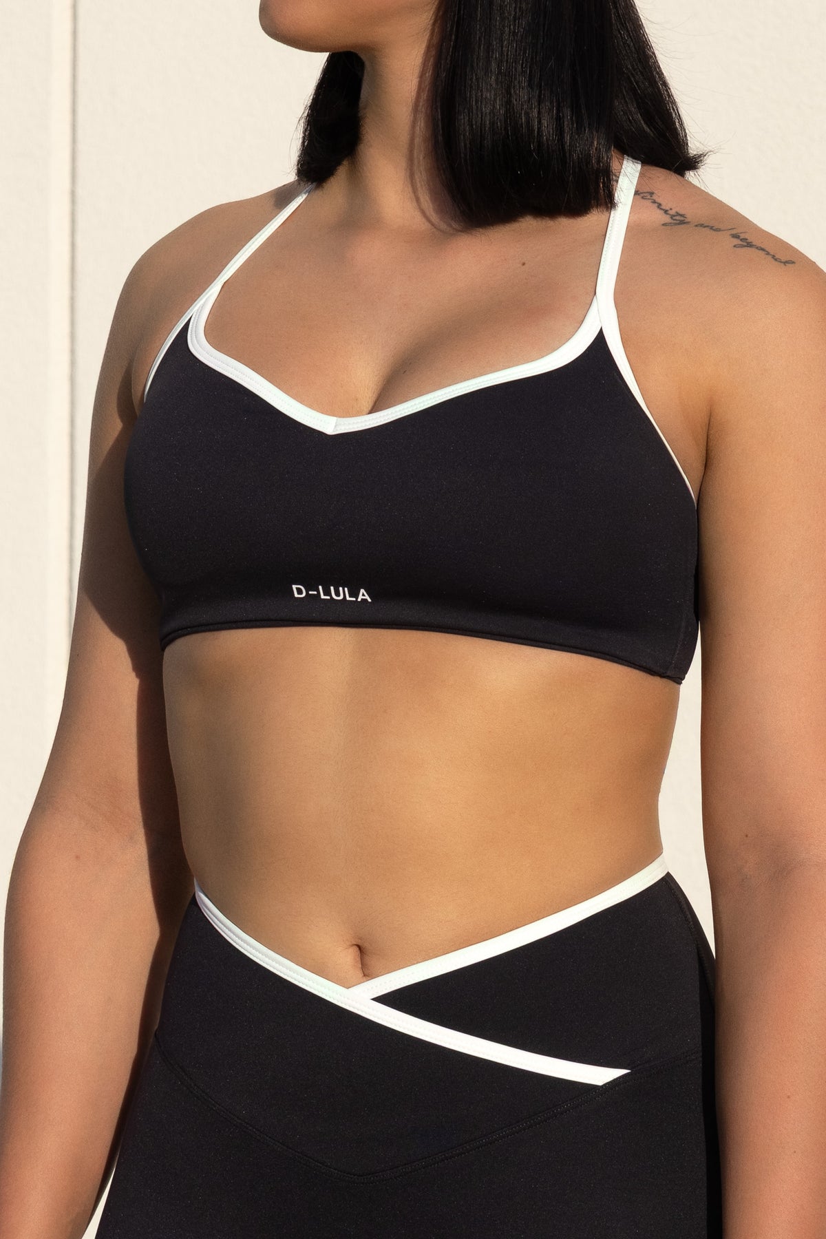 LINE SPORTS BRA in black