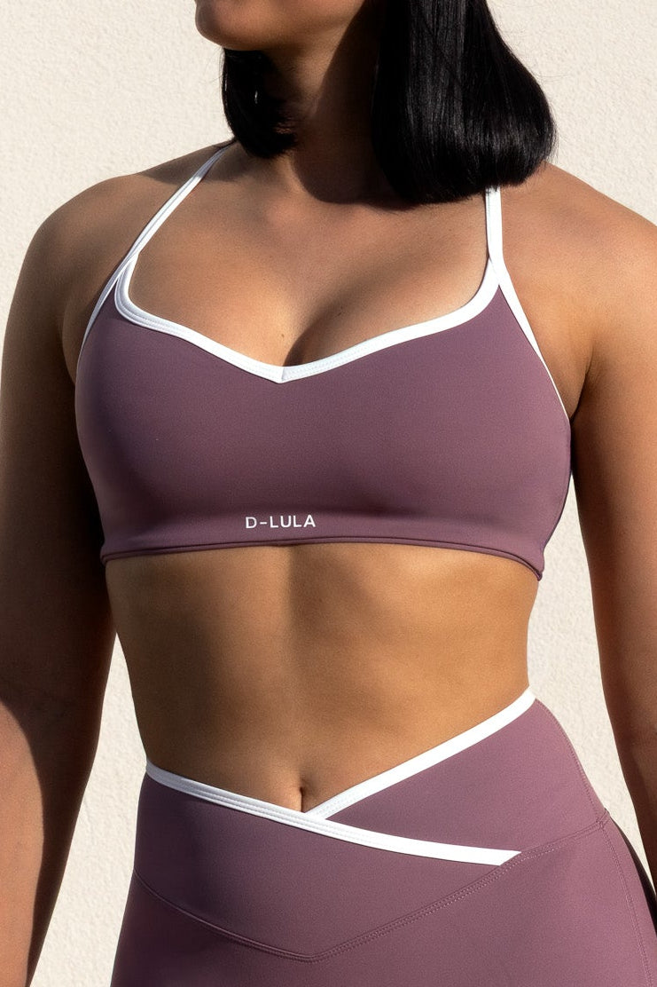 LINE SPORTS BRA in purple