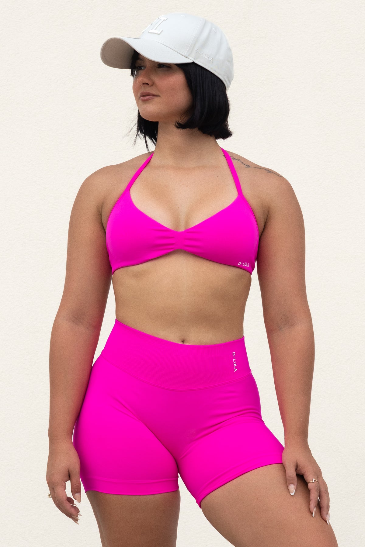 SHAPE MINI SPORTS BRA in pink pop