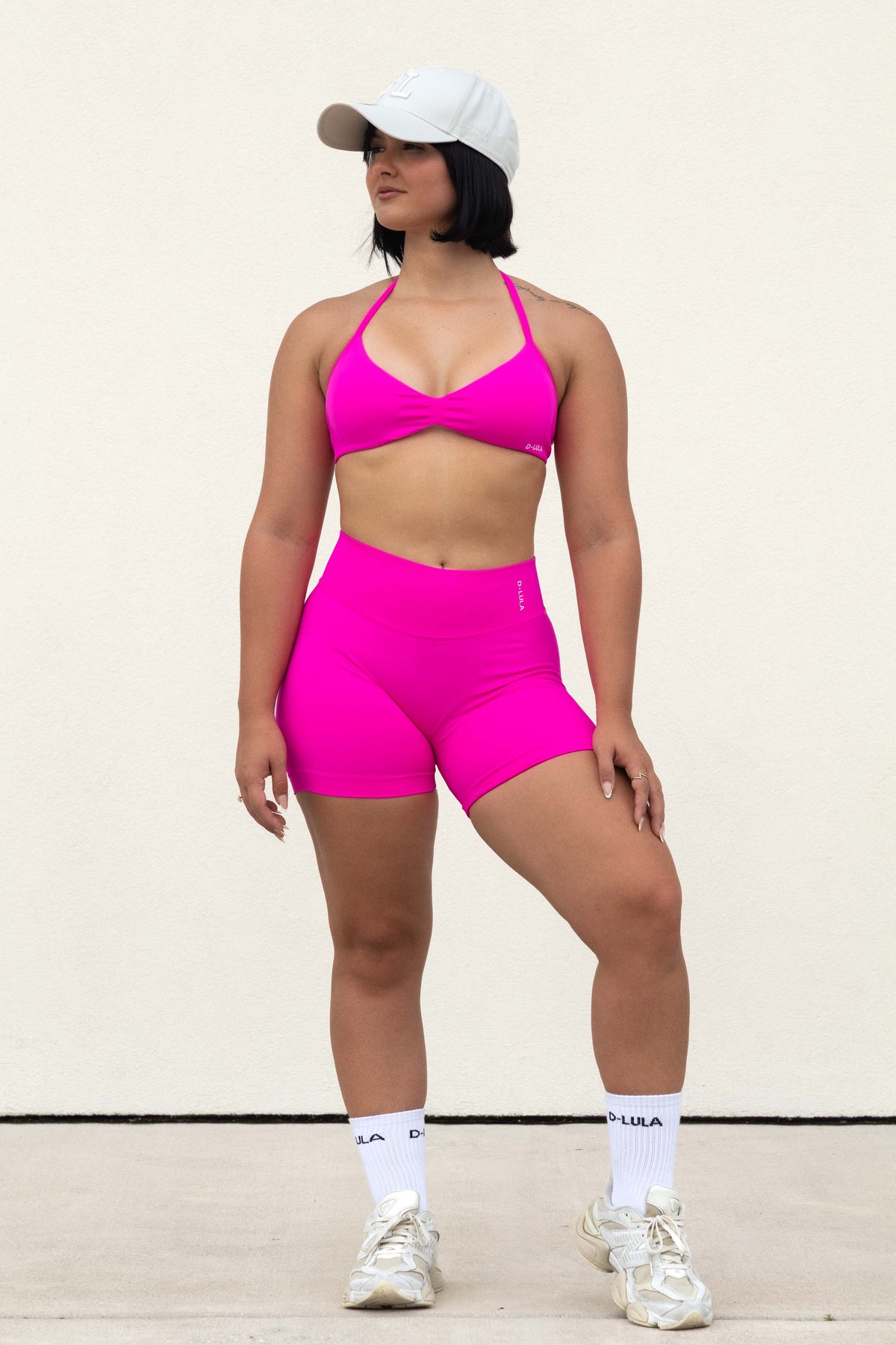 SHAPE SHORTS in pink pop, image 4