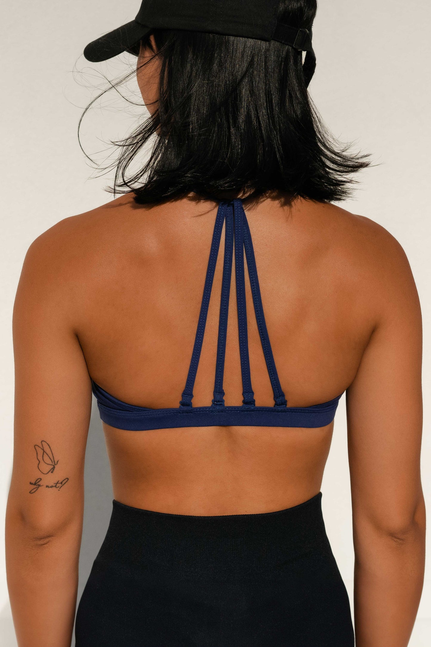 QUEEN BLUE NOVA MINIMAL SPORTS BRA