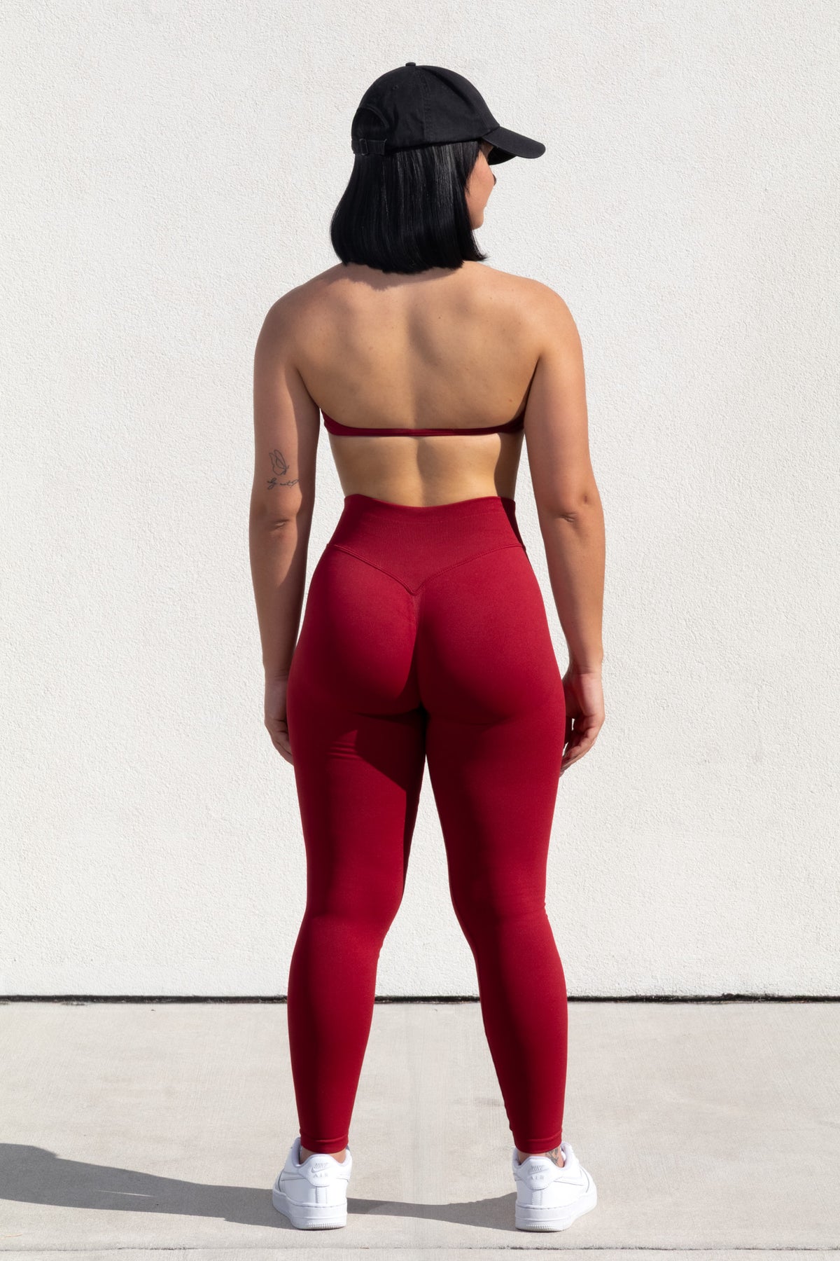 SHAPE MINI SPORTS BRA in red, image 4