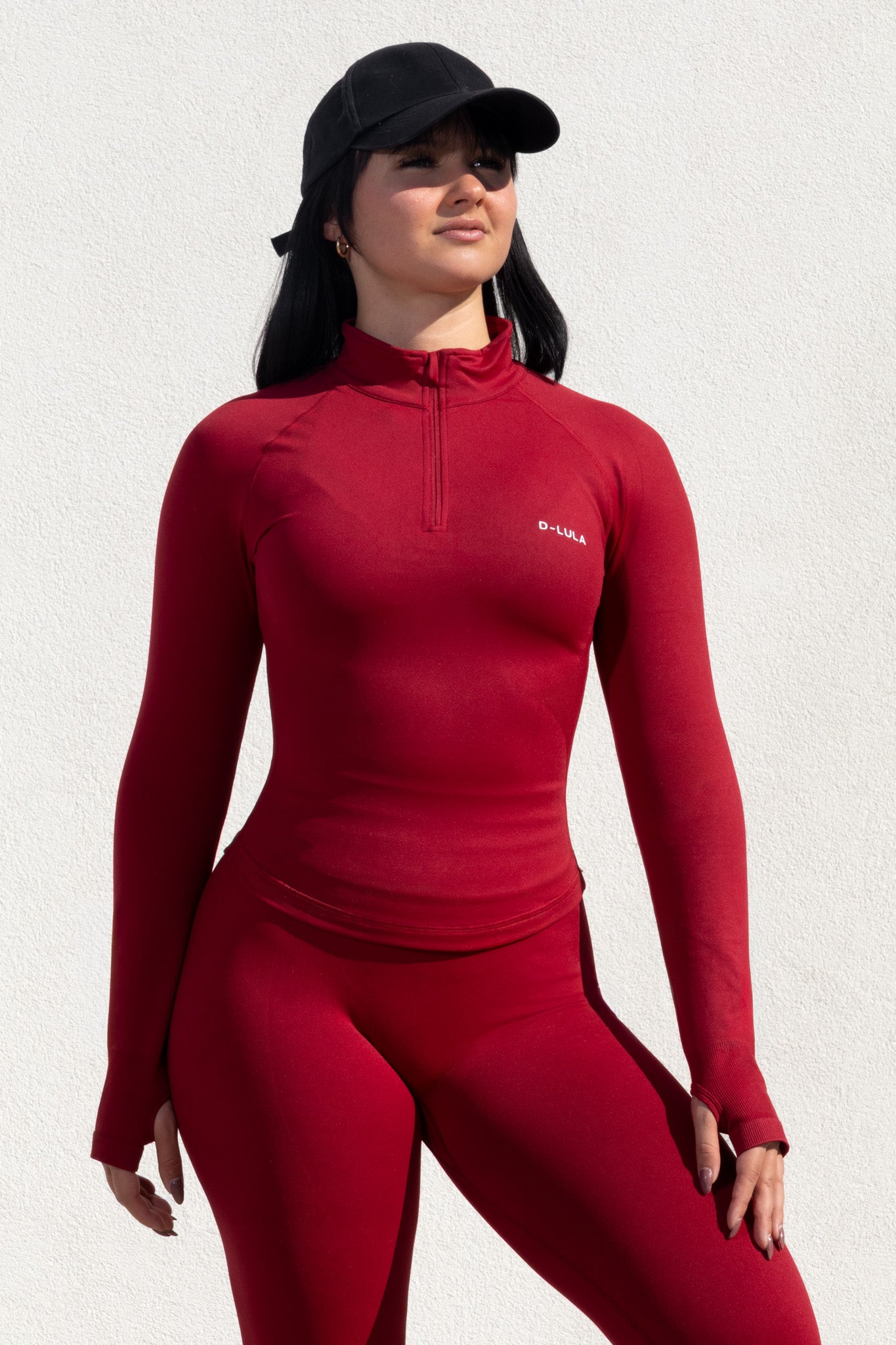 SHAPE HALF ZIP-UP