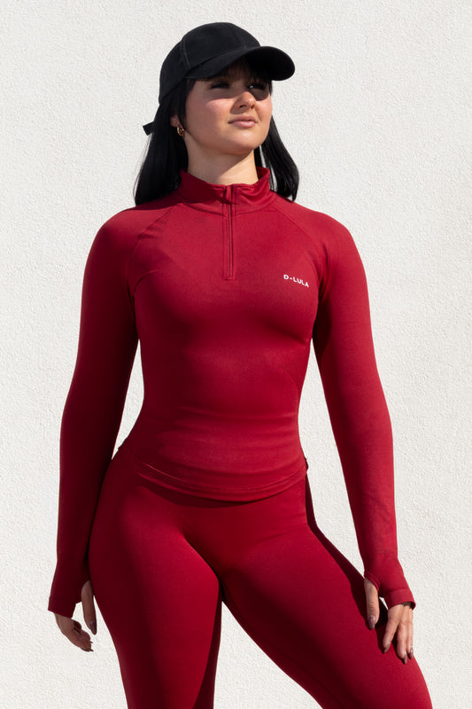 SHAPE HALF ZIP-UP
