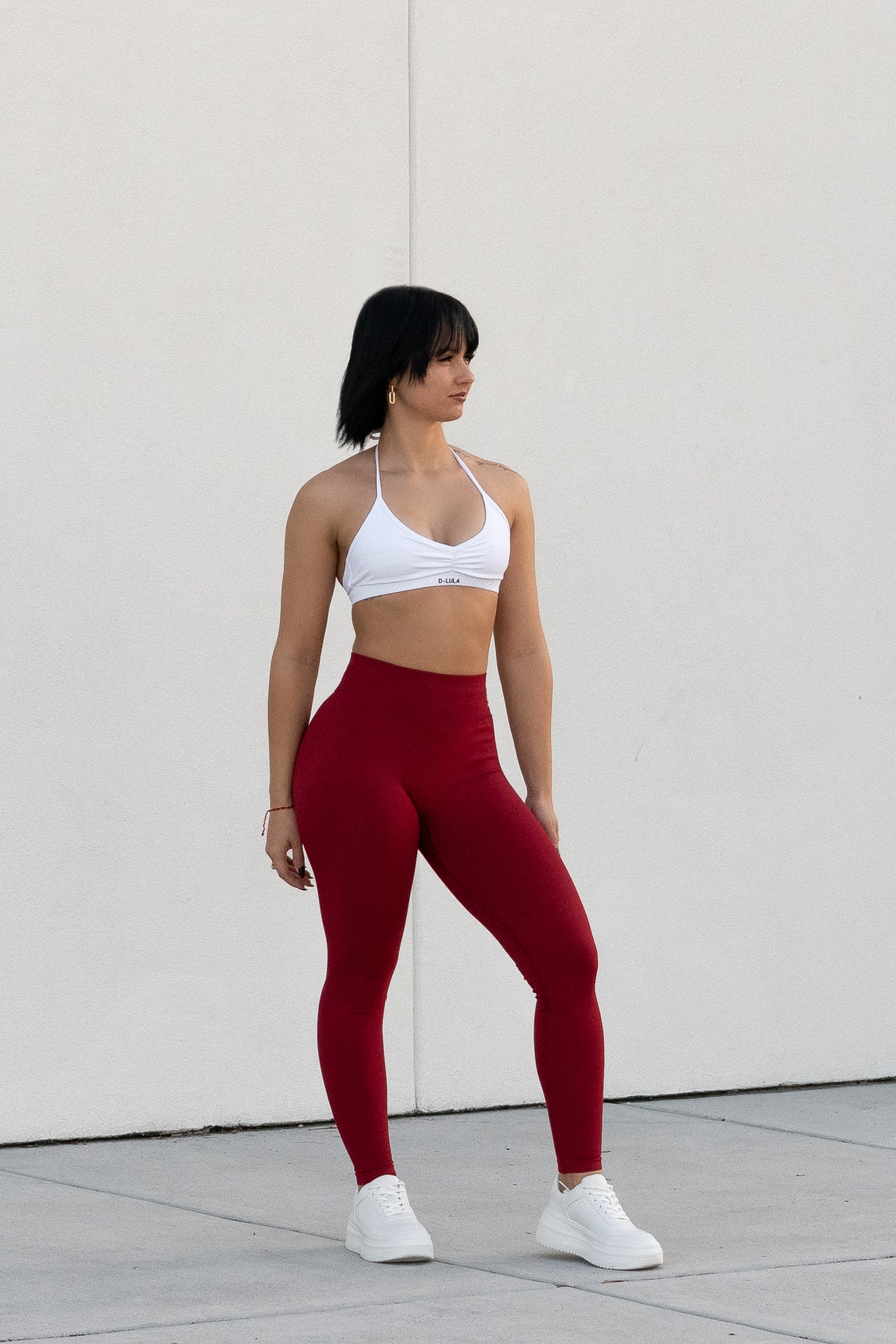 SHAPE LEGGINGS in red, image 5
