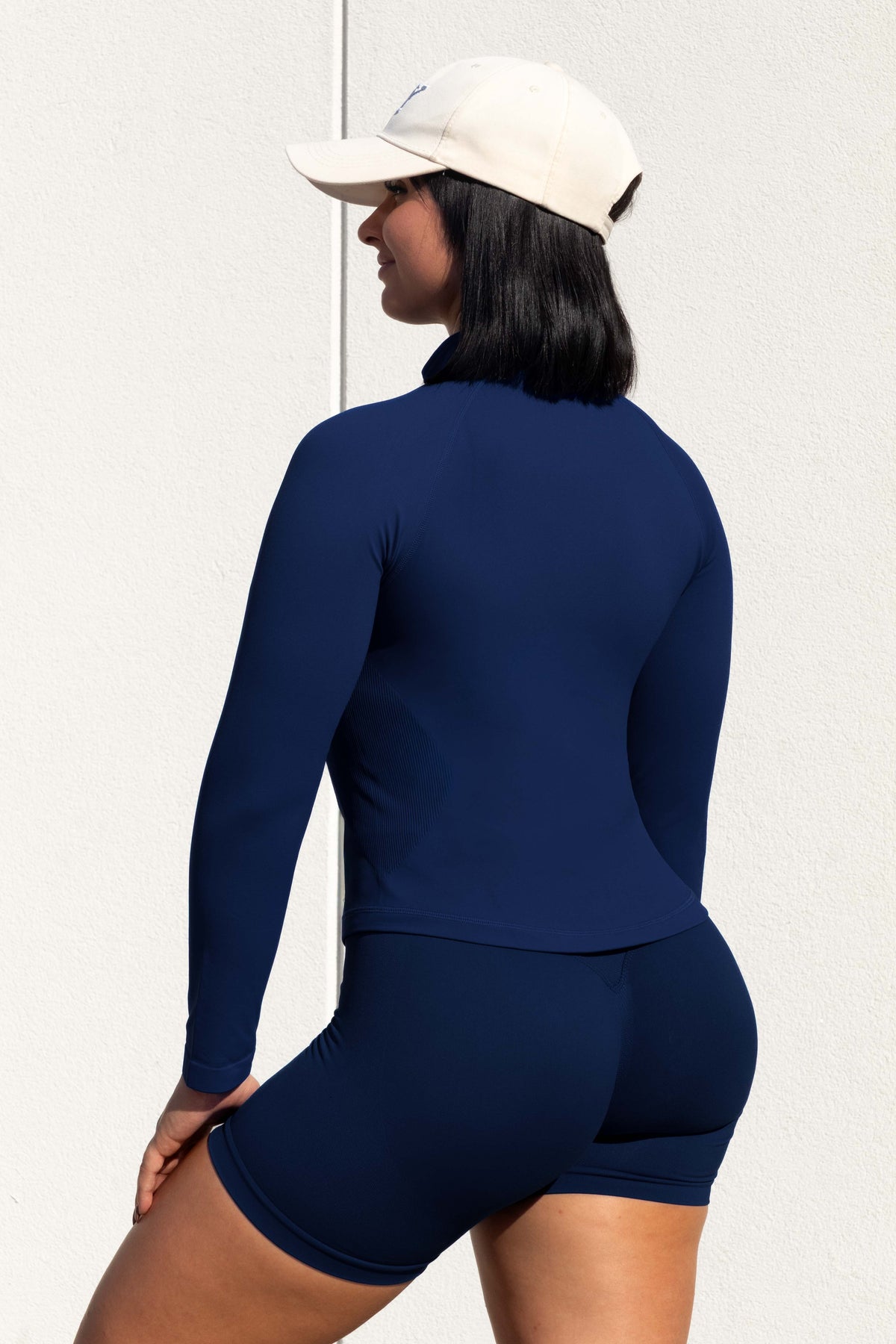 SHAPE JACKET in navy blue, image 2