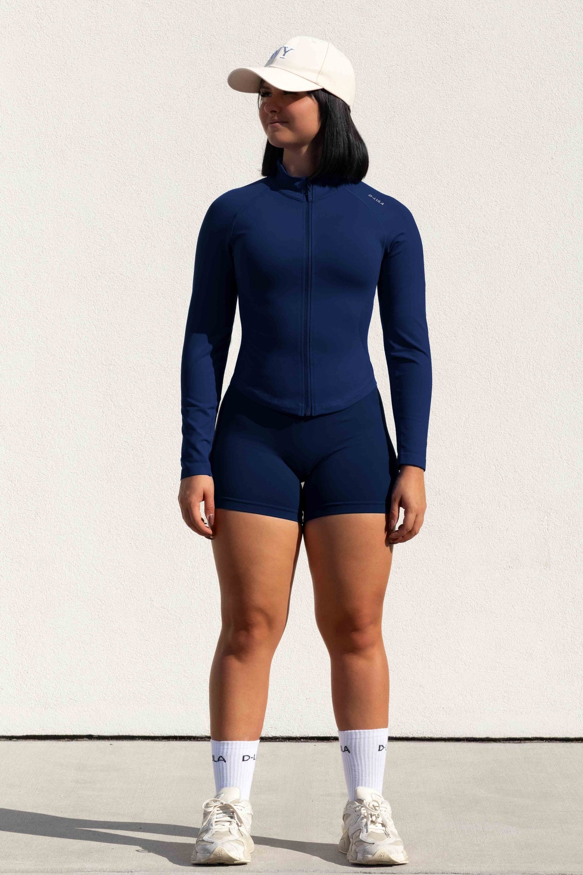 SHAPE JACKET in navy blue, image 4