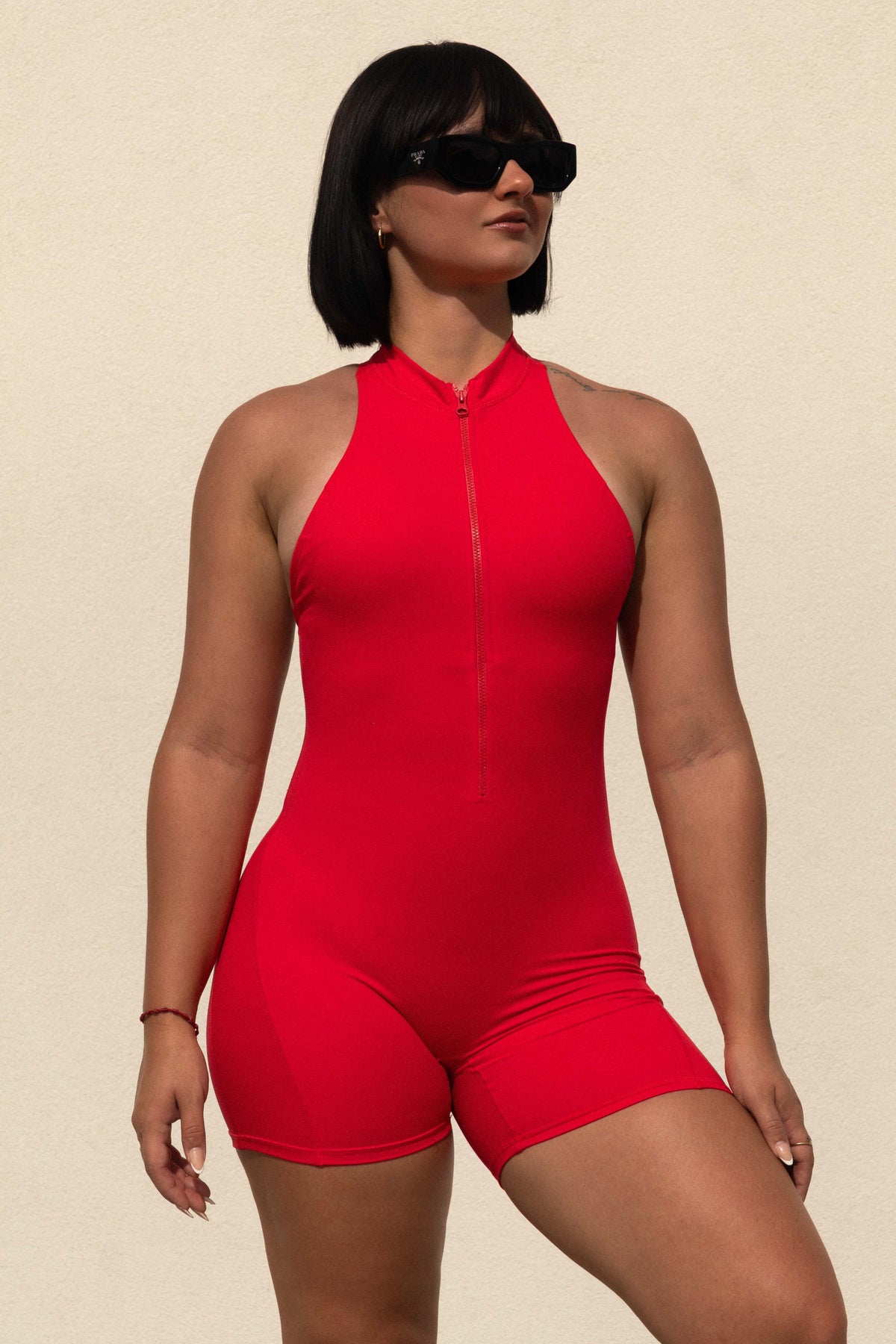 SNATCH SUIT in papaya, image 2