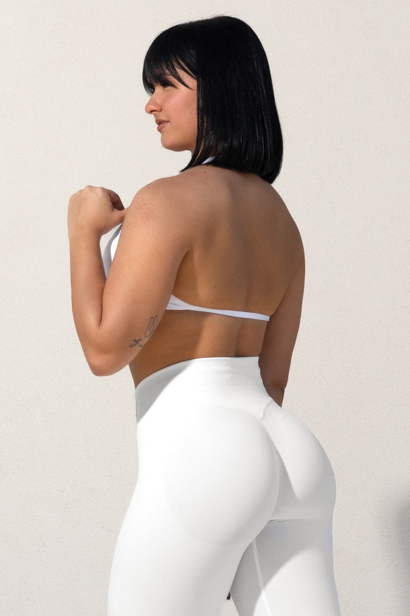 SHAPE MINI SPORTS BRA in white, image 2