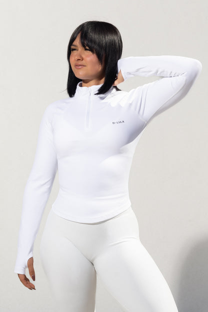 SHAPE HALF ZIP-UP